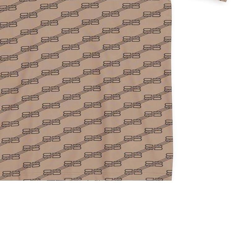 Balenciaga BB Monogram Swim T-Shirt 'Beige' Men's 6570274B7B99764