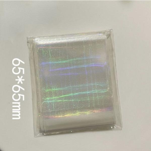 

10Set Korean Cute Shy Bear Card Head Transparent Opp Bag 3-Inch Photocard DIY Packing Lovely Girls Jewelry Package