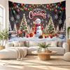 Christmas Printed Tapestry Wall Hanging For Bedroom Living Room Wall Decor Holiday Gift