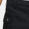 Nike Solid Color Brand Logo Pocket Button High Waist Athletic Training Shorts Men Shorts Black FJ7137-010