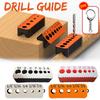 1Pcs Metric/Imperial Drill Guide Electric Drill Cylindrical Hole Punching Tool Drilling Locator DIY & Professional Drilling