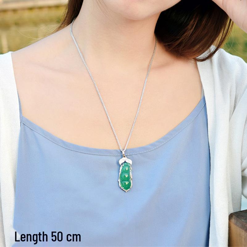 S925 Sterling Silver Chopin Chain Necklace for Men and Women - Plain, Lightweight, No Pendant