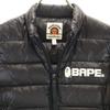 BAPE KIDS Down Jacket 100 Black Aveving Ape Kid's Used