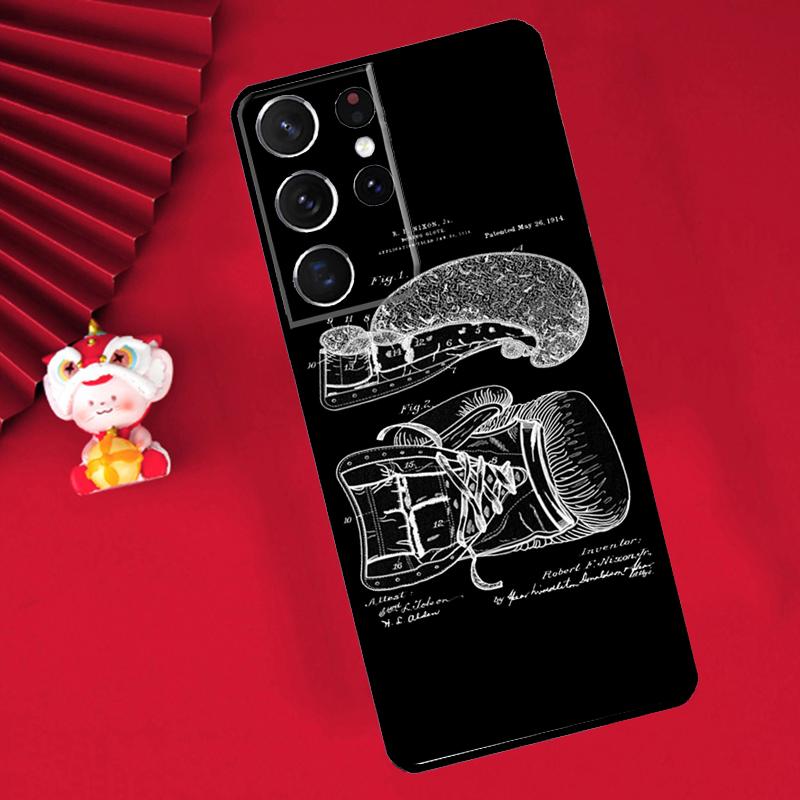 Boxing Gloves Case For Samsung Galaxy S25 S26 Ultra S22 S23 S24 Ultra S20 S21 Plus S10 S25 FE Cover Funda
