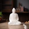 The Buddha statue of Sakyamuni and the Great Sun Buddha for home living room worship, office decoration, craft gifts and ornamen