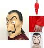 Tuta Elegante Salvador Dalí La Casa di Carta e Maschera per Bambini e Adulti
