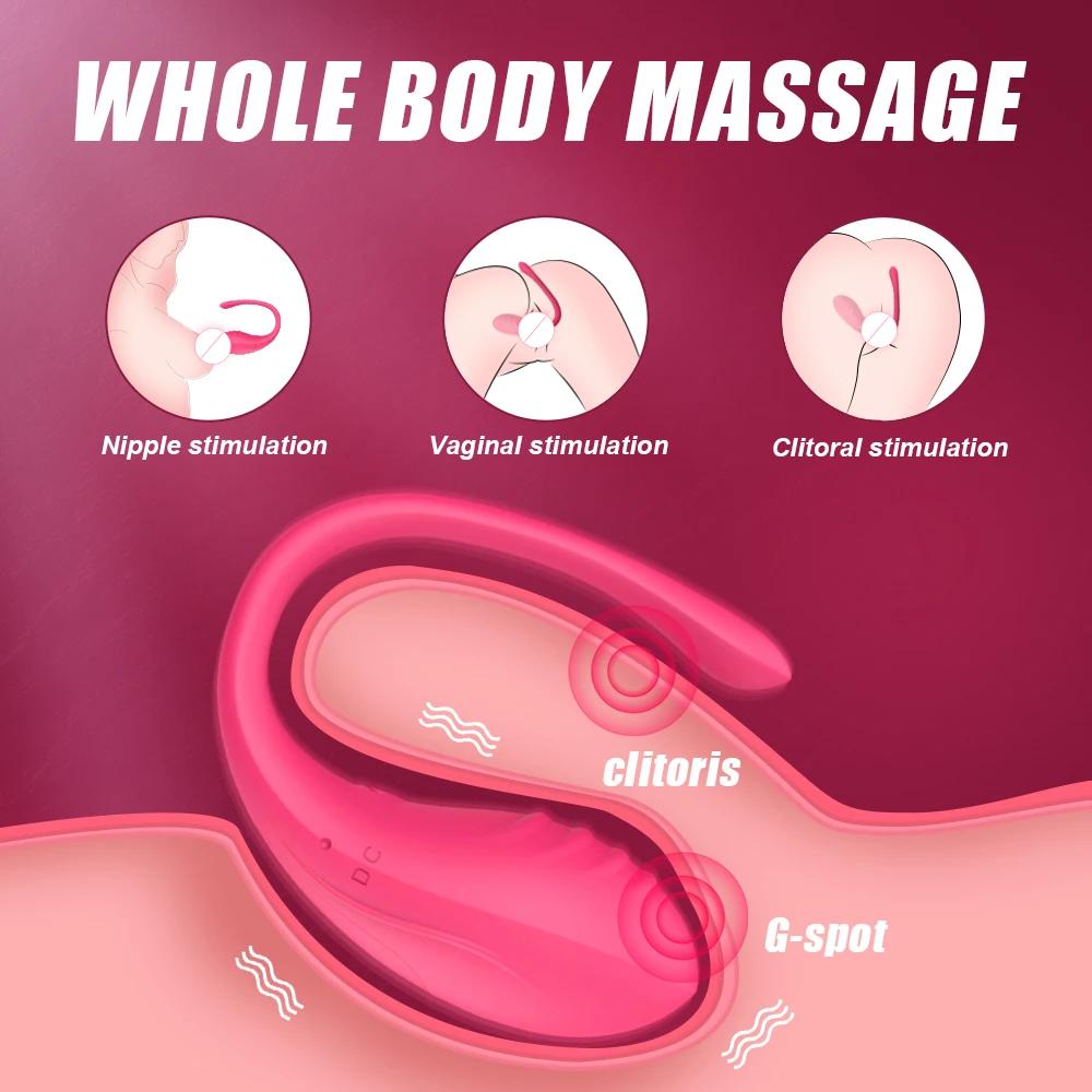 New Wireless Remote Control Vibrator Female Clitoris G Spot Stimulator Vibrating Love Egg Adult Goods Sex Toys for Women Panties
