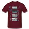 For Unisex Korg Volca Keys Series Basic Blue Music T Shirt Quality Print Rock And Roll Round Collar Plus Size Tee Shirt