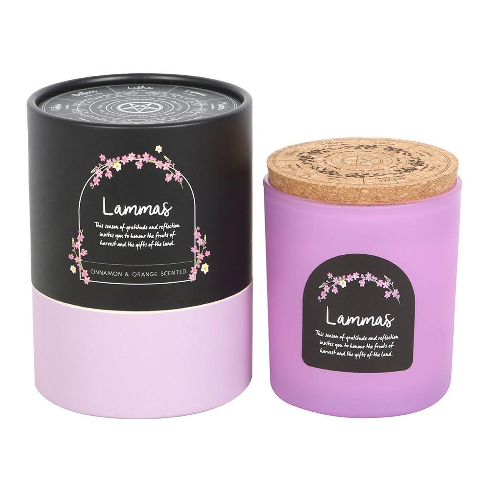 Something Different Wheel Of The Year Cinnamon Orange Lammas Candle