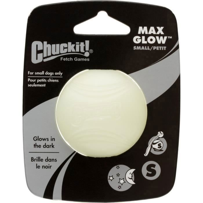 Balle Lumineuse - Chuckit - Max - Caoutchouc Naturel - 4.8Cm - Petit