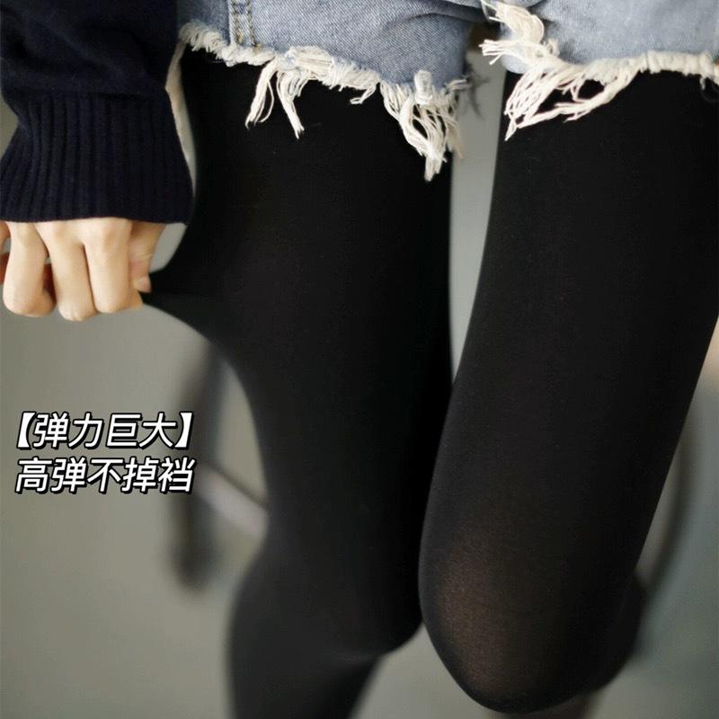 Black80D Thin women s tights for spring and autumn, anti-snag stockings, bare-leg illusion pantyhose for women, autumn and winter slimming pressure Average Size