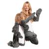 Children's Pyjamas Kigurumi Onesie Costume Grey Shark 125-135 Cm