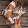 Schuhe Damen Sandalen Sommer Outdoor Schuhe Frau Rutschfeste Schuhe für Damen Keilsandalen Damen Retro Schuhe Damen Sandale Weiblich