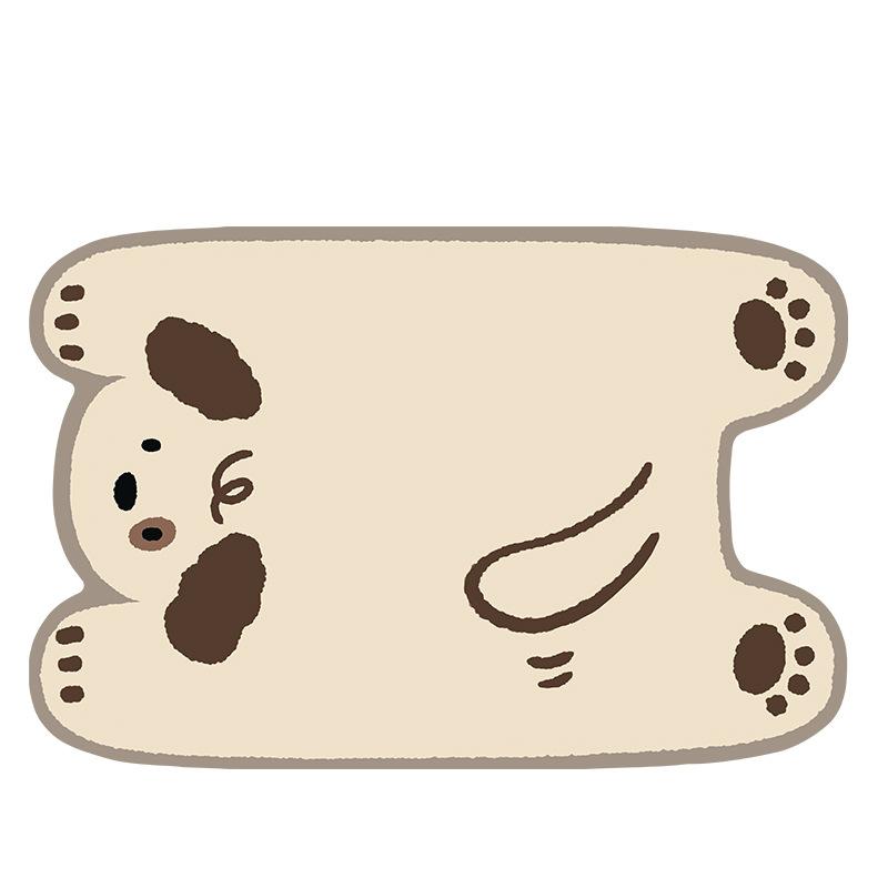 Cartoon Bathroom Mat Strong Moisture-wicking Bathroom Door Non-slip Mat Home Dirty and Easy To Care for Diatom Mud Cushion