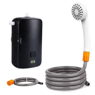 2022 Portable Camping Shower Outdoor/Indoor Electric Shower with Battery Powr Display,2 Flow Mode