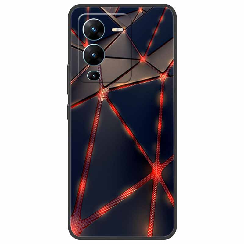 

Для vivo V25 Pro Чохол V2158 М який Силіконовий TPU Чохол для Телефону Для vivo V25 Pro 5G Чохол Ударостійкий Capa V 25 Pro V25Pro Coque Крутий For vivo V25 Pro