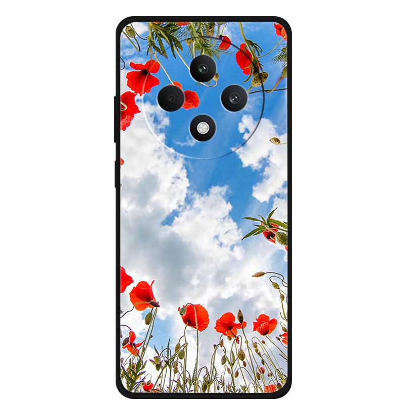 For Oppo Reno12 F 5G Case 12 F 4G Lovely Soft Silicone TPU Painted Cat Phone Cover For Oppo Reno12 FS Back Cases Fundas Bumper