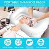 Lavabo para el Cabello para Personas Postradas en Cama con Cabezal de Ducha y Bolsa de Agua, Lavabo para Champú con Manguera de Drenaje de 1 m, Lavado de Cabello para Personas Postradas en Cama