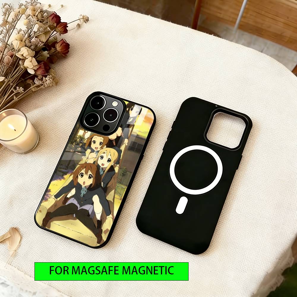 K-ON Phone Case Magnetic with Magsafe Wireless Charging For iPhone17,16,15,14,13,12,11 Plus,Pro
