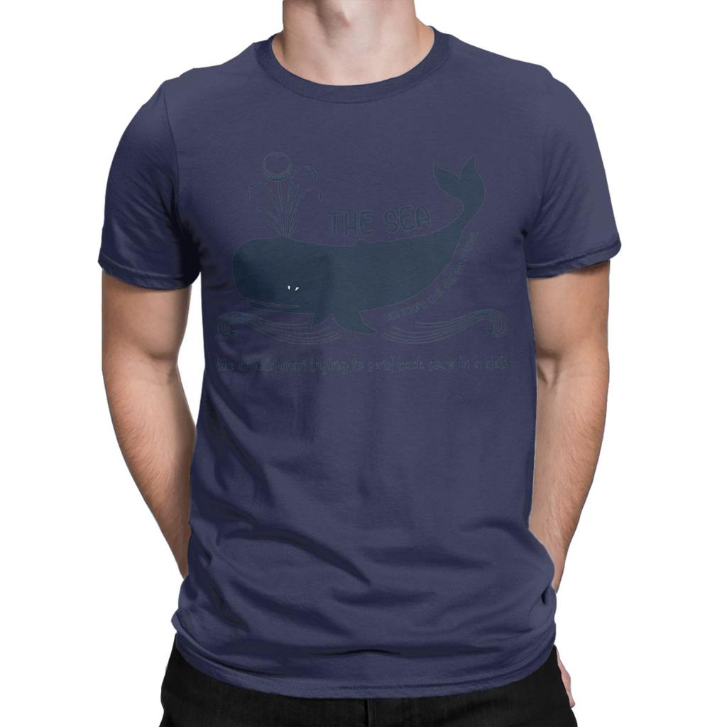 Men The Marine Biologist Seinfeld T Shirt  Cotton Tops Casual Short Sleeve Round Neck Tees Plus Size TShirts