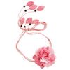 Floral Flower Waist Chain Vintage Bohemian Waistband Simple Flower Belt  Dress Accessories