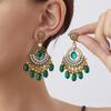 Dangle Earrings Statement Rhinestone Earrings Vintage Earrings Ethnic For Daily Wear Vacation Gift For Women