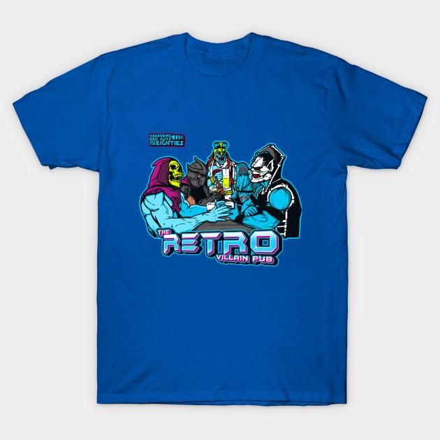 Villain Pub Print TShirt Plus Size 