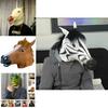 Horse Head Mask Halloween Cosplay Costume Accessory For Adults Scary And Realistic