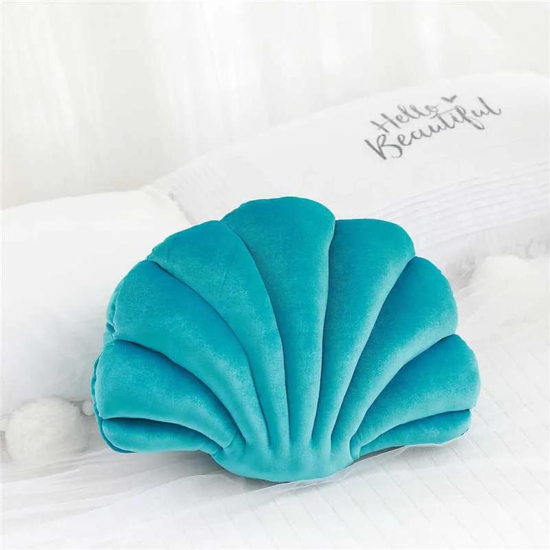 Simulation Sea Shell Plush Pillow Children's Doll Throw Pillow Girls Birthday Gift Home Decoration