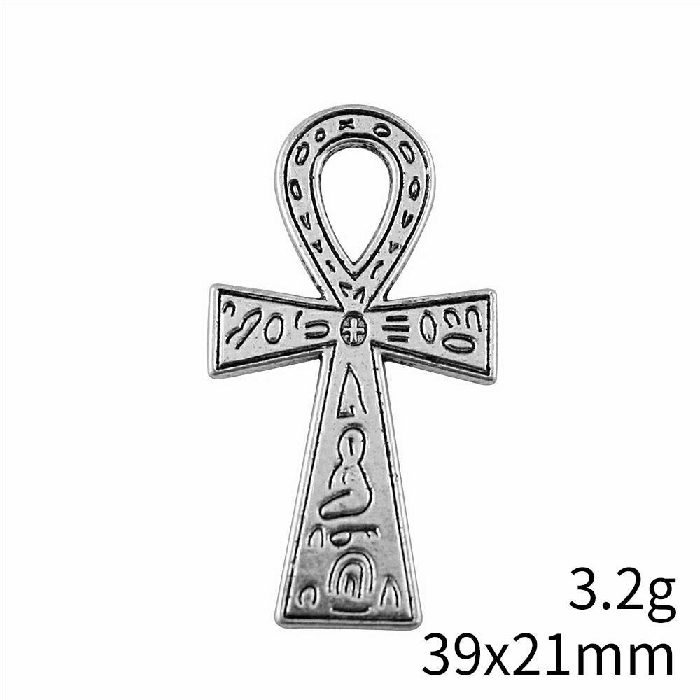 New Year's Day Charm Bracelet Italian Ankh Cross Charms Pendant Audience Chain Pendant