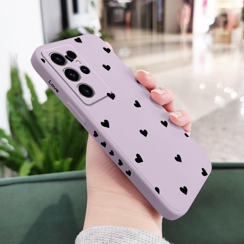 Scatter Love Phone Case For Samsung Galaxy S25 FE S24 S23 S22 S21 S20 S10 S10E Ultra Plus FE Note 20 Ultra Plus Cover