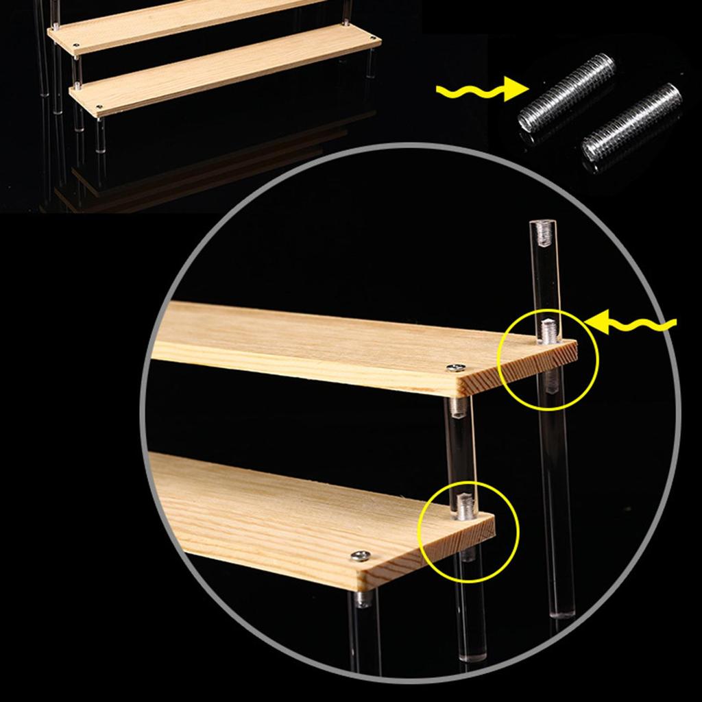 Creative Action Figures Showcase Stand, Novelty Cupcake Holder for Home Decor