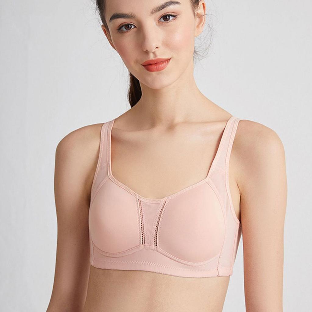 Dünner Push-up-BH Damenkollektion Accessoire-BH Übergröße Stoßfest und Nahtlos Sport-BH