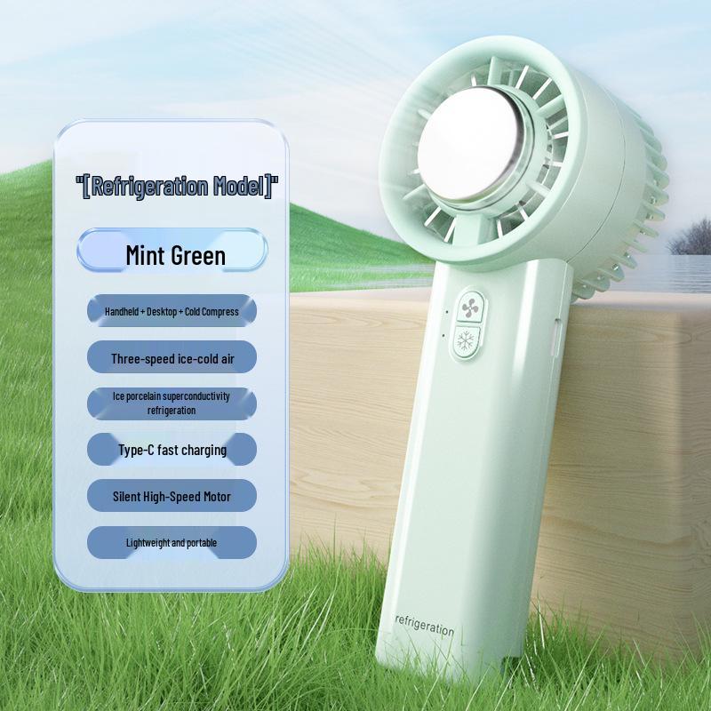 Portable Turbo Handheld Mini Fan with Long Battery Life