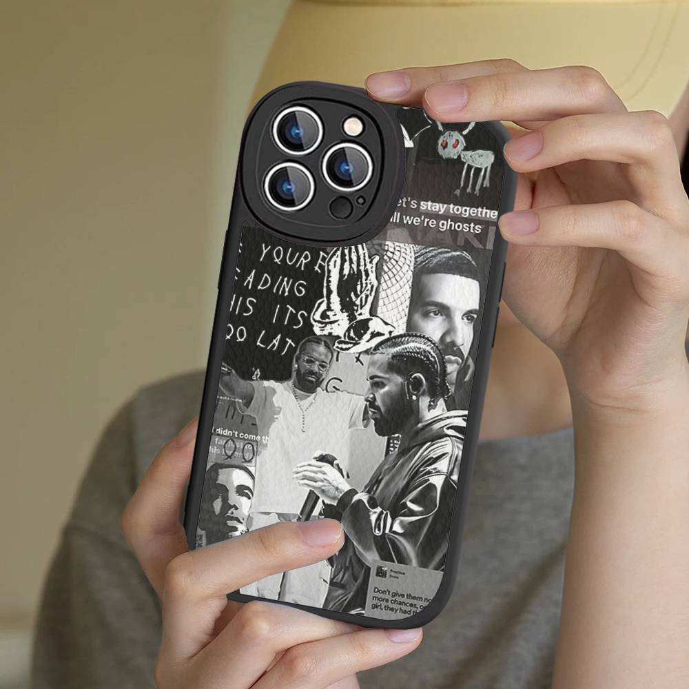 Sänger Rapper D-Drake Handyhülle Für IPhone 16 15 14 13 12 11 Pro Max Plus 16E Weiche Lederhülle