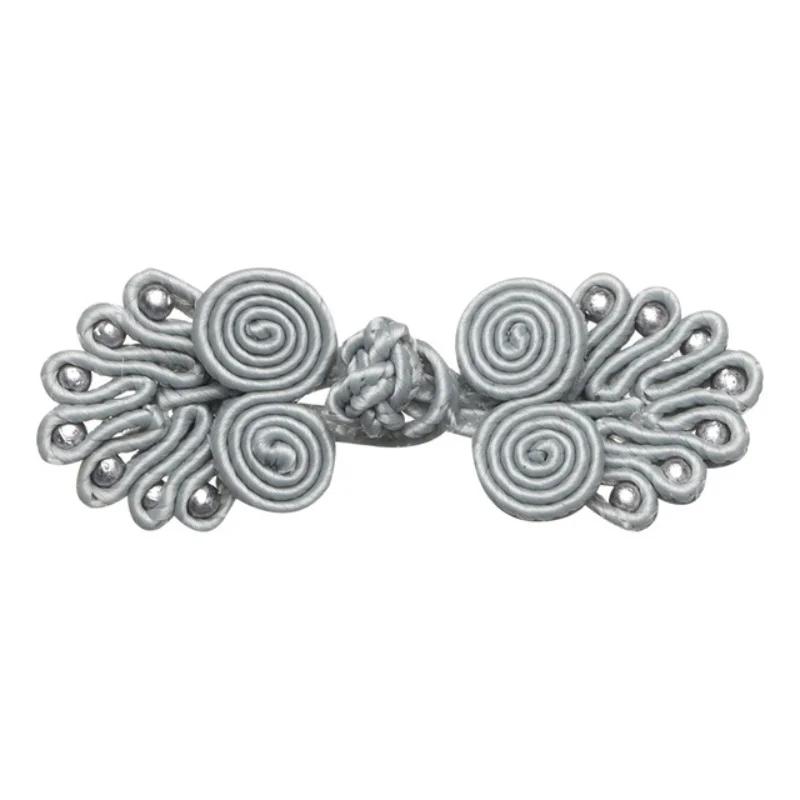 10Pairs Chinese Handmade Cheongsam Buttons Knot Fastener Chinese Knot Buttons DIY Handcraft Clothing Decorative Accessories