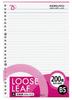 KOKUYO Posity B5 200 Standard Ruled Loose-Leaf Paper, Size, Sheets, Lines, 6-pack (P3-NO-201AX6)