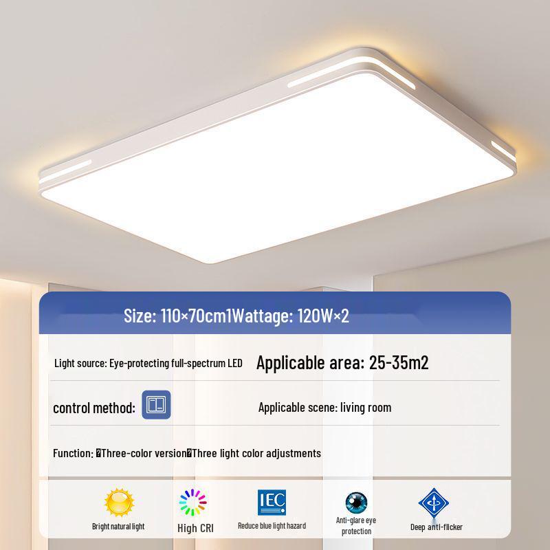 

Светодиодный потолочный светильник: Ультратонкое, современное круглое освещение для гостиной, спальни, столовой и кабинета White Metal Base