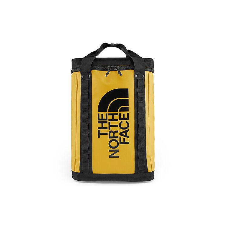 The North Face 14L Logo Print Medium Capacity Backpack Unisex Backpack Yellow 3KYV-LR0 Yellow