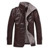 Mens Clothing Sheep Artificial Leather Coat Winter Parka Fur Long Plush Thick Oversize Sheepskin Jackets for Man