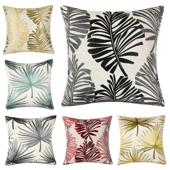 

Наволочка, благоприятная для кожи, растительный узор, полиэстер, декоративный чехол для диванной подушки для дома 3