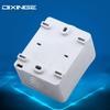 Waterproof IP44 Surface-Mounted French Bathroom Power Socket with Lid