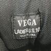VEGA Riding Short Motorcycle Boots Size L US10 26.5-27.0cm Black On-Road Riders Cushion Shoes(USED)