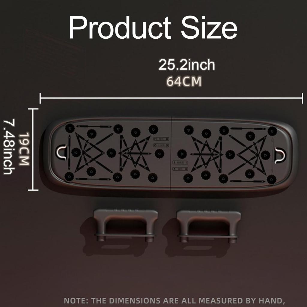 3/5 Stück Hochbelastbare Verstellbare Liegestützbretter, Geeignet für Brust-, Schulter-, Rücken- und Rumpfmuskelübungen - Heimfitnessgeräte