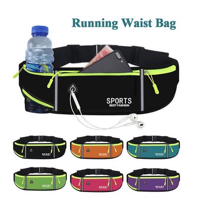 Running Waist Bag Marathon Jogging Bag Water Bottle Hip Waist Pack Waterproof Outdoor Sports Jogging Cycling Phone Waist Bags CLE