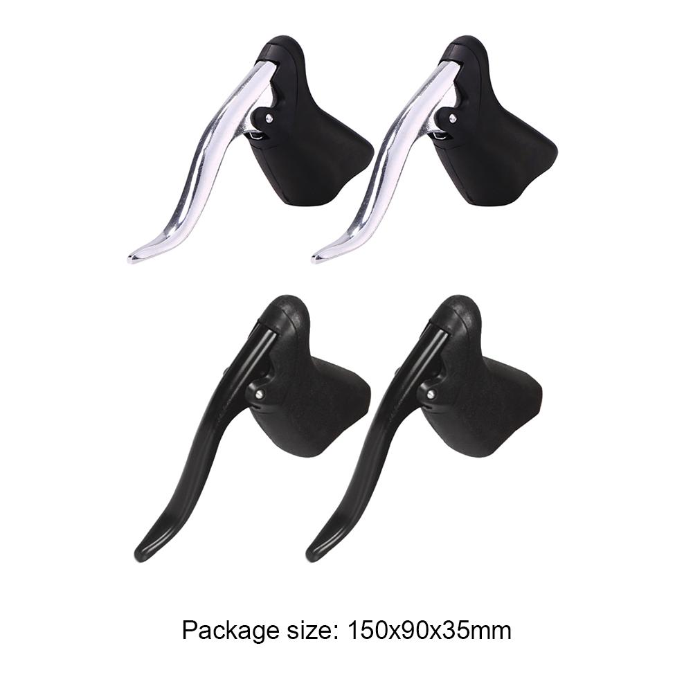 Bike Cycling Brake Levers Aluminium Alloy Bicycle Brake Lever Road Bike Brake Lever Fit for 22.2-23.8mm Bicycle Handlebar