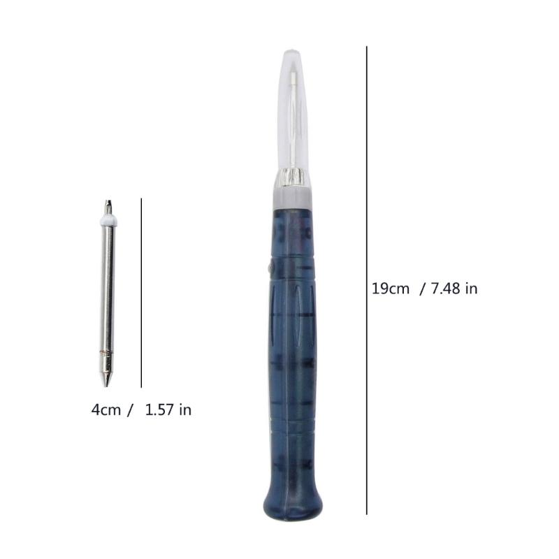Travel Friendly USB 5V Soldering Iron with Indicates Light Compact Welding Tool Electric Heating Iron for Easy Operate