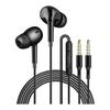 Earphones, Wired, 3m, 3m Earphones, HIFI Sound Quality, Volume Adjustment, Microphone Included, Calls Available, High Resolution, Clear Calls, Deep