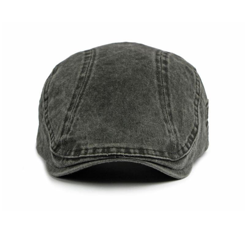 Cotton Beret British Vintage Forward Cap Men's Newsboy Cap