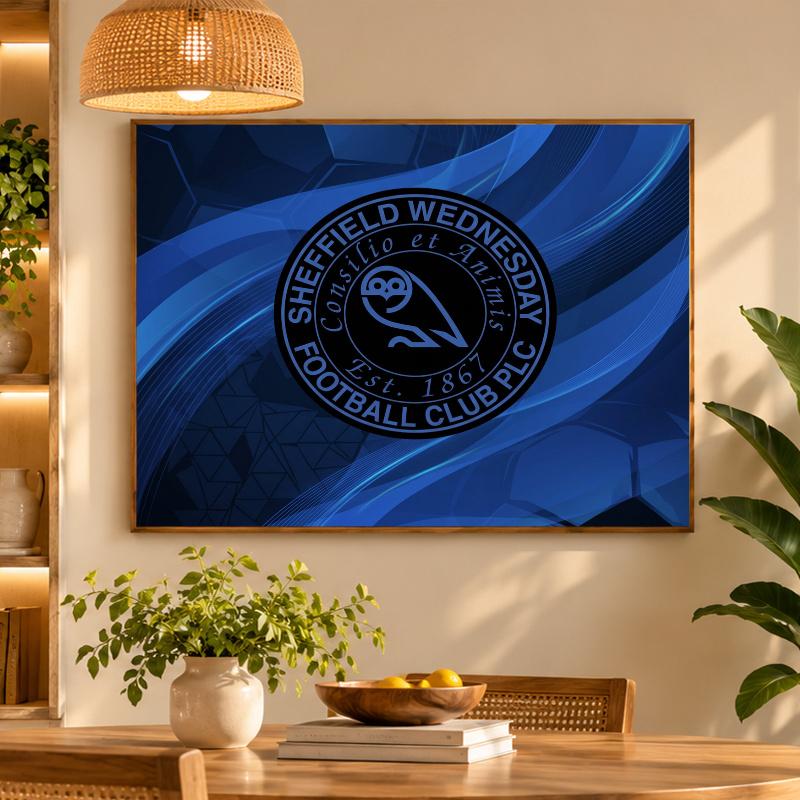 5D Diamond Painting Sheffield Wednesday Football DIY Full Drill Diamond Art Kit Home Decoration